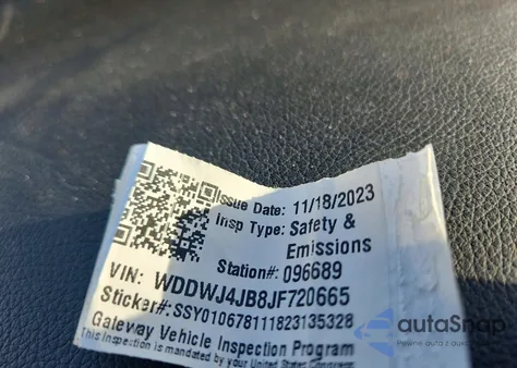 2018 Mercedes-Benz C 300 from USA, damaged, VIN WDDWJ4JB8JF720665